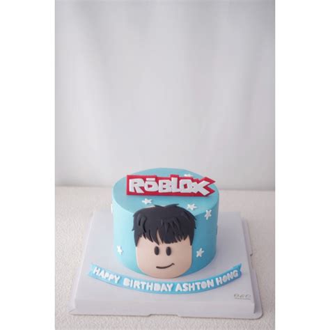 Otc 0306 Little Boy Face Roblox Theme Cake