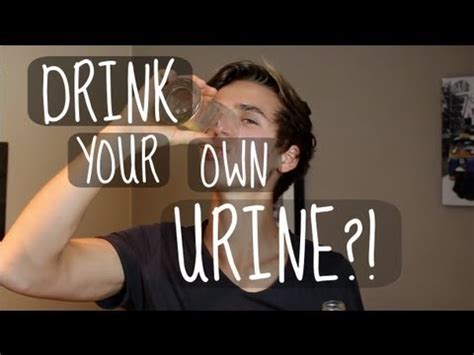 And drinking urine is not advised. Drink Your Own Urine?! | ASK THATCHERJOE - YouTube