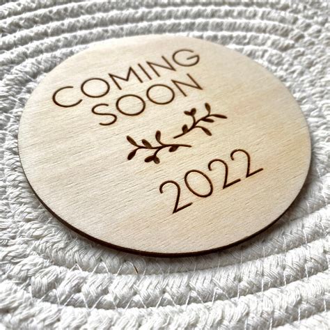 Coming Soon 2022 Sign Baby Announcement Sign Newborn Photo | Etsy