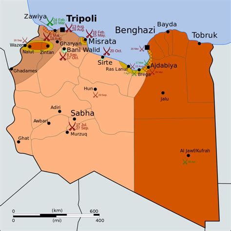 Timeline Of The 2011 Libyan Civil War And Military Intervention 16