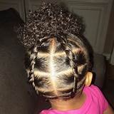 Cute little girl hairstyles let them enjoy their time outdoors or with the family dog blonde updo for little girl. 11 Amazing Hairstyles for Little Black Girls with Curly Hair