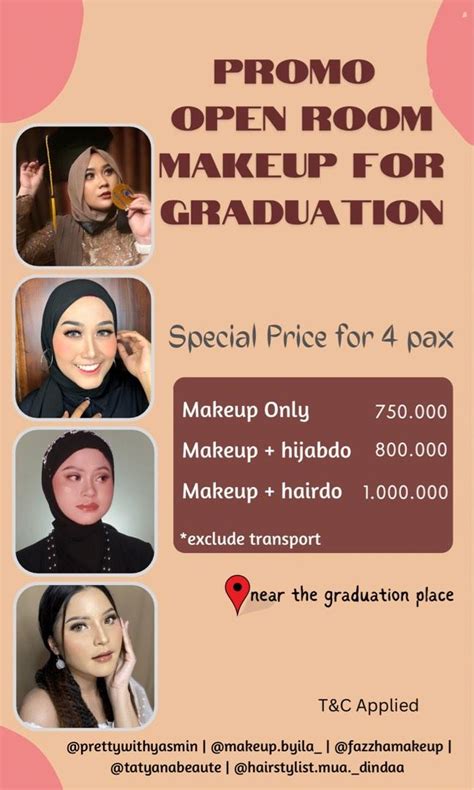 Promo Makeup Graduation Wisuda Kesehatan Kecantikan Rias Wajah Di Carousell