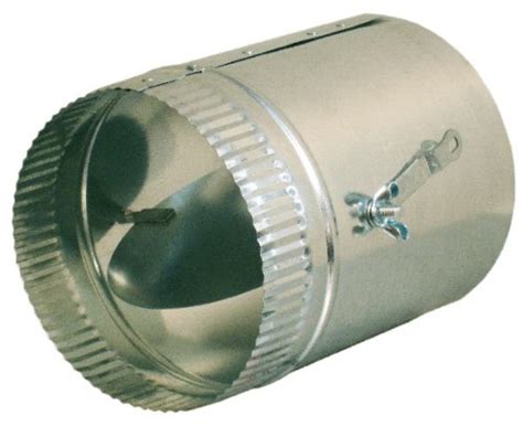 Buy 12 In Hvac Duct Manual Volume Damper With Sleeve Galvanized Sheet