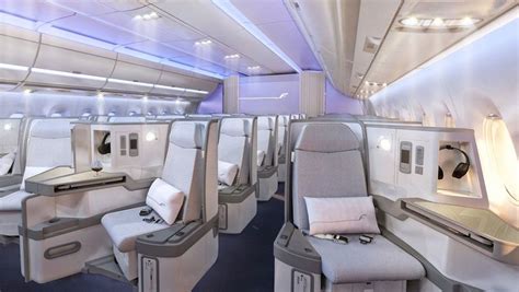 Finnair Airbus A350 Business Class Economy Comfort Seats Cabin Interior