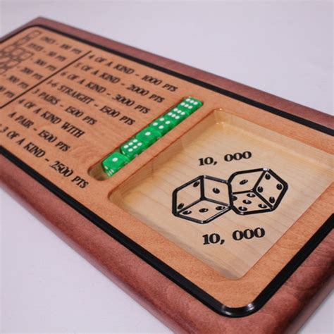 10000 Wood Dice Game Etsy Canada