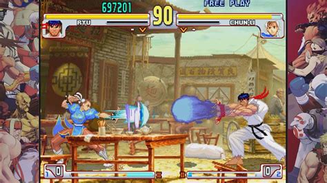Street Fighter 3rd Strike Ryu Vs Chun Li Sf3 Sfiii 2d Fighting Game