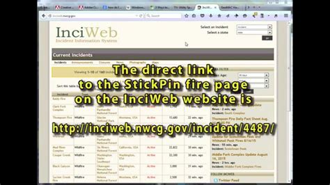 Inciweb Wa