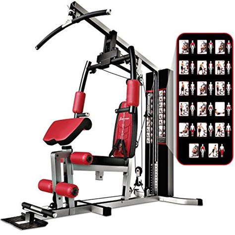 Hammer fitnessstation zu kaufen (2021). Sportstech Einzigartige 45in1 Premium Kraftstation HGX100 ...