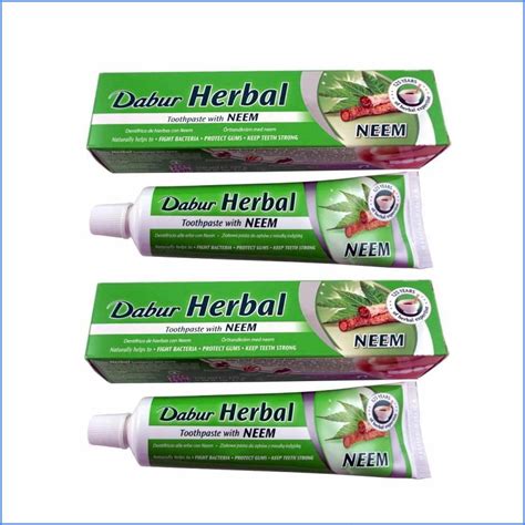 Dabur Neem Herbal Toothpaste Healthy Habits