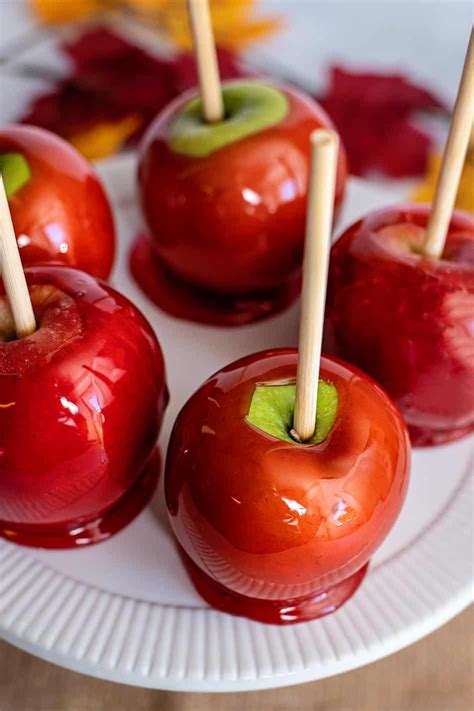 Easy Homemade Candy Apples Southern Plate