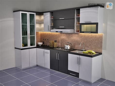 model lemari dapur minimalis terbaru  dekorrumahnet