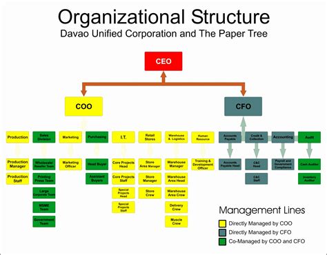 Sample Corporate Hierarchy Corporate Structure Chart Gambaran