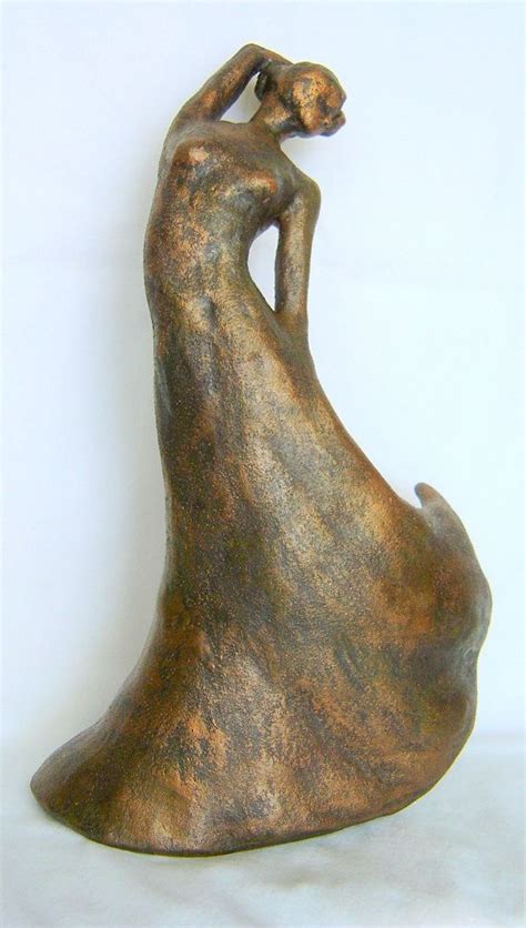 Abstract Dancing Figureoriginal Ceramic Sculpture Etsy Keramische