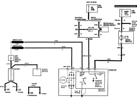 Charging system & wiring diagram. Alternator good not charging battery - CorvetteForum ...