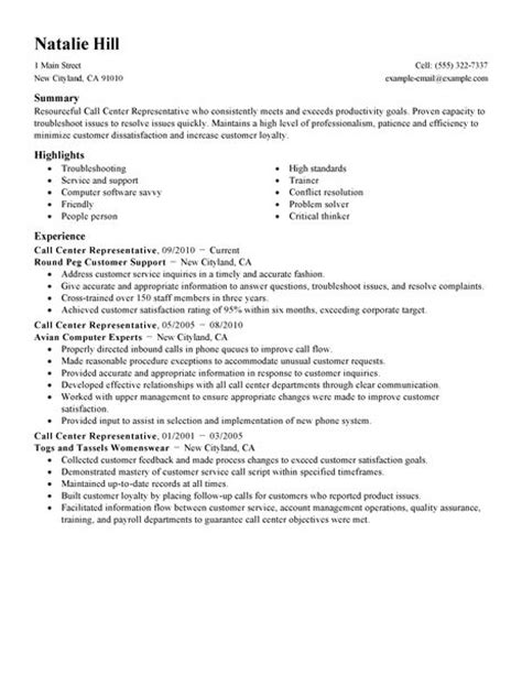 As seen in our inbound call center agent resume sample, a simple design looks attractive and allows you to focus on your content without overcrowding superior marketing has immediate openings for inbound call center agents at our los angeles call center location. Simple Call Center Representative Resume Example | LiveCareer