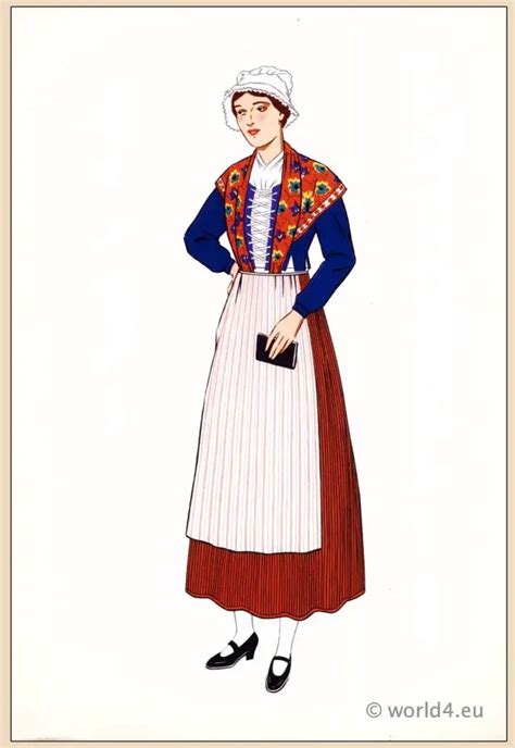 French National Costumes Les Costumes Regionaux De La France Costume History