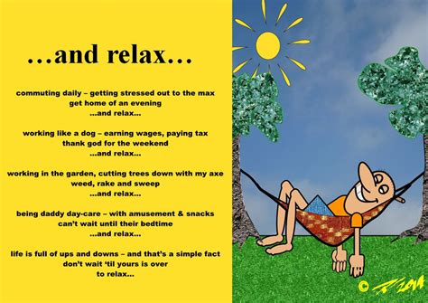 A Funny Poem About Relaxing This Is My Most Recent Poemblog Post