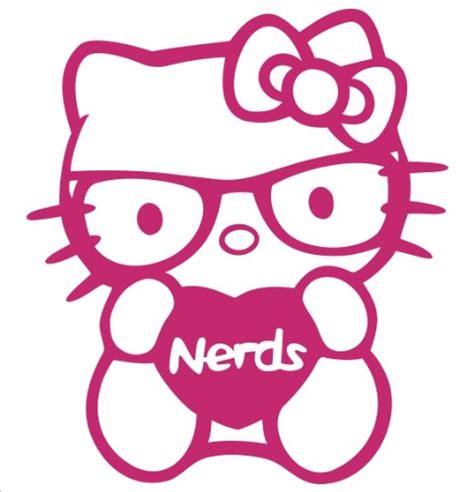 🔥 [49 ] nerd hello kitty wallpaper wallpapersafari