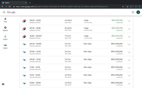 Harga Tiket Garuda Indonesia – newstempo