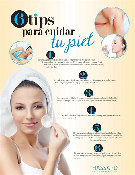 6 Tips Para Cuidar Tu Piel Cuídate Tips Belleza Piel