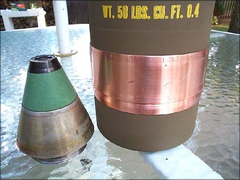 538 Us Navy Artillery Shell Projectile Inert For Sale At Gunauction