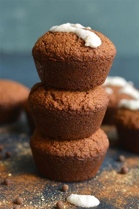 Almond Flour Gingerbread Muffins Paleo Gluten Free Skinny Fitalicious