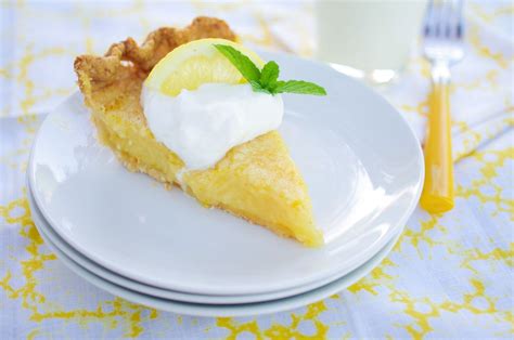 Recipe For Lemon Chess Pie The Boston Globe