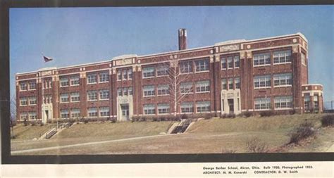 1955 George Barber Elementary School Goodyear Heights Akron Ohio