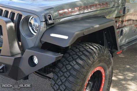 Front Fender Flares For Jeep Wrangler JL Full Length (w ...