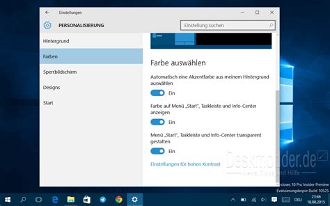 Galerie Windows 10 Insider Preview Build 10525 Deskmodderde