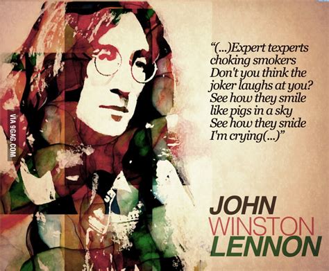 Just Winston Lennon Words Of Wisdom Gag