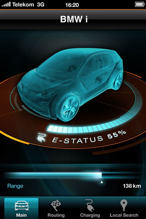 That means that you can check on your bmw i vehicle from virtually anywhere in the world. BMW i3 Concept Mobile App - Car Body Design