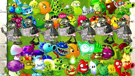 Don't let enemy zombies get to you. Plants vs Zombies 2 Game Every Plant Power-Up! vs ...