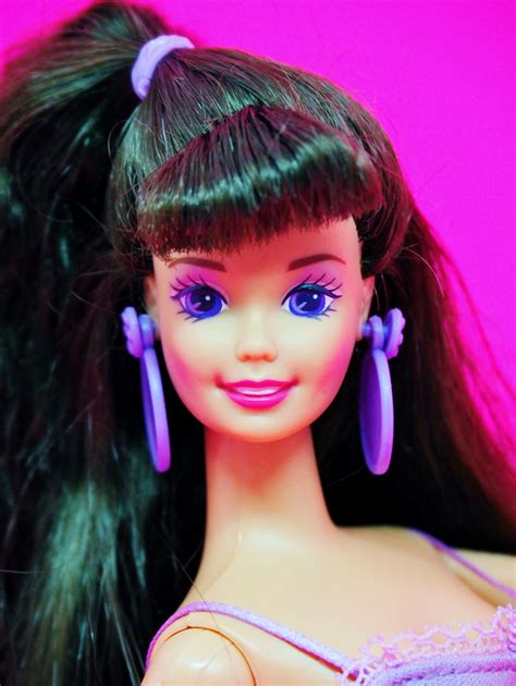 1993 Paint N Dazzle Barbie Doll Brunette 10059 Barbie Dolls Vintage Barbie Dolls Barbie