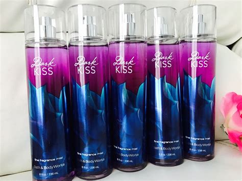 Dark Kiss Bath And Body Works - 5 Bath & Body Works Dark Kiss fragrance body mist spray Full Size