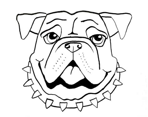 How To Draw A Bulldog Easy Step By Step