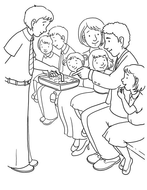 Lds Sacrament Coloring Pages | Lds coloring pages, Bible coloring pages