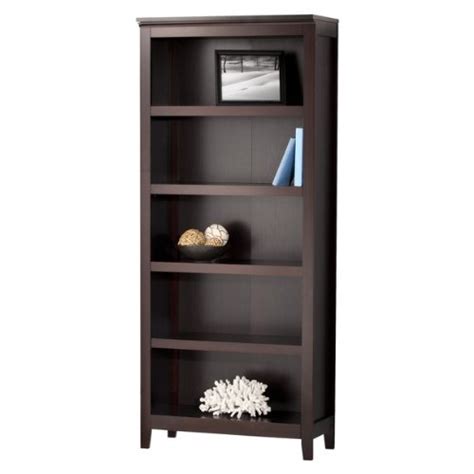 Gersby bookcase, white, 23 5/8x70 7/8 $29.99. Amazon.com: Threshold Carson 5 Shelf Bookcase, Espresso ...