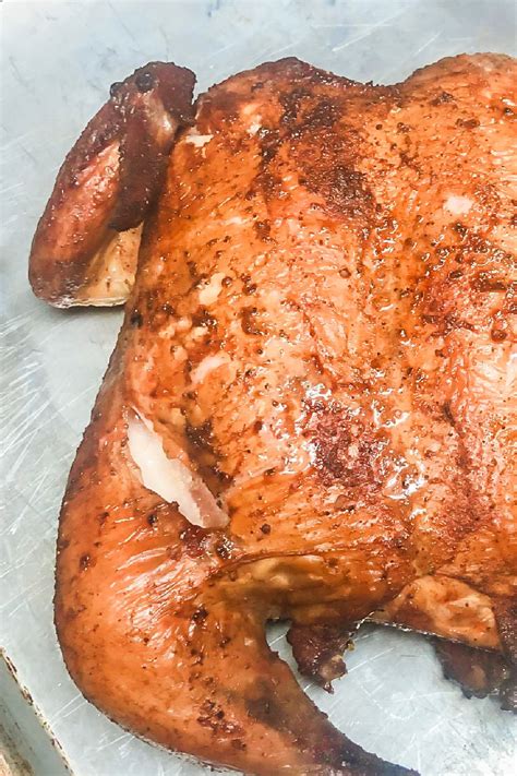 Smoker Chicken {with Spatchcock Step By Step Instructions} Chef Alli