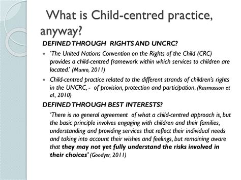 Overcoming Barriers To Child Centred Practice Ppt Download