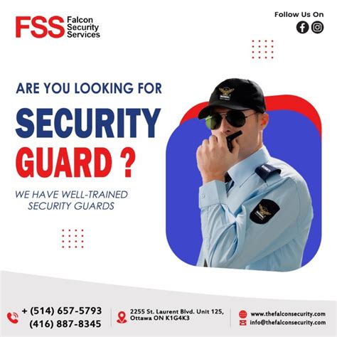 falcon security services on linkedin importance of security guards