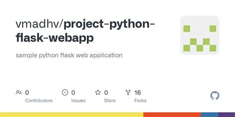 Github Vmadhvproject Python Flask Webapp Sample Python Flask Web