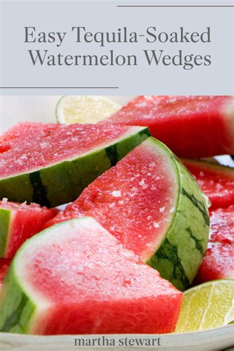 Tequila Soaked Watermelon Wedges Recipe Tequila Soaked Watermelon