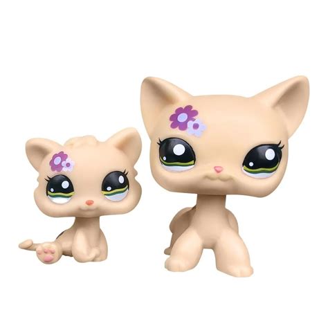 Lps Cat Lpscb Custom Made Baby With Old Littlest Pet Shop Toys Bobble
