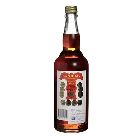 tanduay fine rum 5 years philippines 40 vol 0 75 l bottle