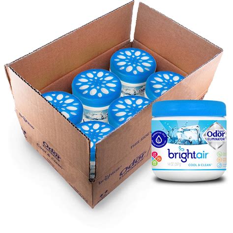 Bright Air Solid Air Freshener And Odor Eliminator Cool And Clean