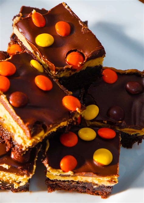 Reeses Pieces Cream Cheese Brownies This Is Not Diet Food