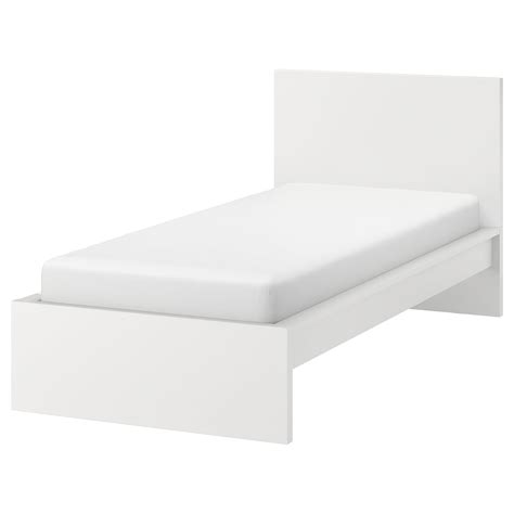 Malm Bed Frame High Whiteluröy Twin Ikea Ca