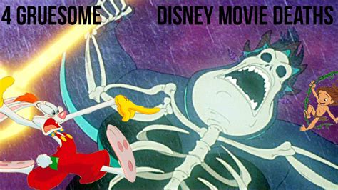 Laser List 4 Gruesome Disney Movie Deaths Youtube