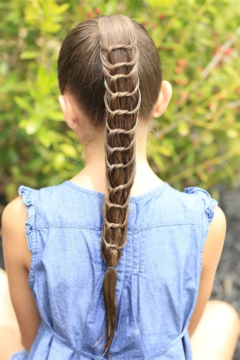 The Knotted Ponytail Hairstyles For Girls Cute Girls